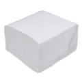 Dinner Napkins | Boardwalk BWK8307 17 in. x 17 in. 1-Ply Dinner Napkin - White (3000/Carton) image number 0