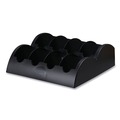 Condiment Organizers | FLAVIA 25200000 13.6 in. x 13 in. x 4.4 in. 8-Compartment Small Merchandiser - Black image number 0