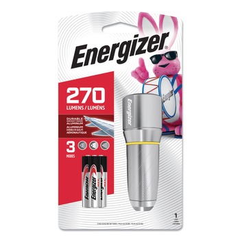 Energizer EPMHH32E Vision HD with 3 AAA Batteries- Silver