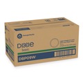 Plates | Dixie DBP09W 8.5 in. Paper Dinnerware Plates - White (4 Packs/Carton) image number 0