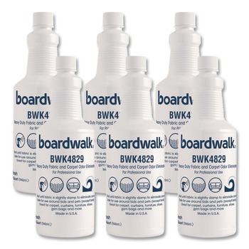 Boardwalk SOEQ-P-000I006M-80-21430 32 oz Fabric and Carpet Deodorizer - Fresh (6/Carton)
