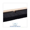 Brooms | Boardwalk BWK20624 3 in. Black Polypropylene Bristles 24 in. Brush Floor Brush Head image number 3