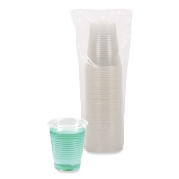 BEVERAGEWARE | Boardwalk BWKTRANSCUP12CT 12 oz. Plastic Cold Cups - Translucent (1000/Carton)