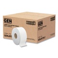 Toilet Tissues | GEN B5001 JRT 2-Ply 3.25 in. x 720 ft. Bath Tissue - White, Jumbo (12/Carton) image number 0