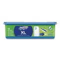 Floor Dusters & Accessories | Swiffer 74471 16.5 x 9 Max/XL Wet Refill Cloths - White (6/Carton) image number 1