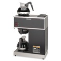 Coffee Brewers | BUNN 33200.0000 2-Burner 12-Cup Pourover Coffee Brewer - Stainless Steel/Black image number 1
