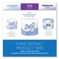 Perforated Roll & Hand Towels | Scott 04460 Essential Standard Septic Safe 2 Ply Roll Bathroom Tissue - White (80/Carton) image number 9