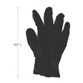 Food Service Disposable & Single Use Gloves | Boardwalk BWK396XLCT 4.4 mil Disposable General-Purpose Powder-Free Nitrile Gloves - X-Large, Black (1000/Carton) image number 5