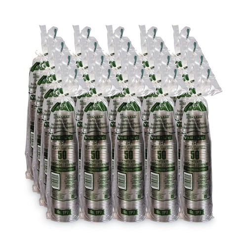 Cups | Dart TP7 Ultra Clear 7 oz Plastic Cups (1000/Carton) image number 0