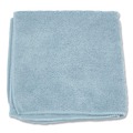 Cleaning Cloths & Wipes | Boardwalk BWK12BLUCLOTH 12 in. x 12 in. Microfiber Cleaning Cloths - Blue (12/Pack) image number 1