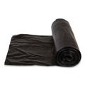 High-Density Trash Bags | Inteplast Group S334022K 33 in. x 40 in. 33 gal. 22 mic High-Density Commercial Can Liners - Black (250/Carton) image number 3
