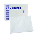 Low-Density Trash Bags | Boardwalk H7658EWK 38 in. x 58 in. 60 gal. 0.7 mil Linear Low Density Industrial Can Liners - White (100/Carton) image number 0