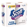 Perforated Roll & Hand Towels | Scott 10183 1-Ply Septic Safe Bathroom Tissue - White (12/Carton) image number 2