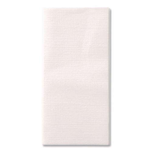 Dinner Napkins | Hoffmaster 120072 17 in. x 17 in. 1/8 Fold Dinner Napkins - White (300/Carton) image number 0