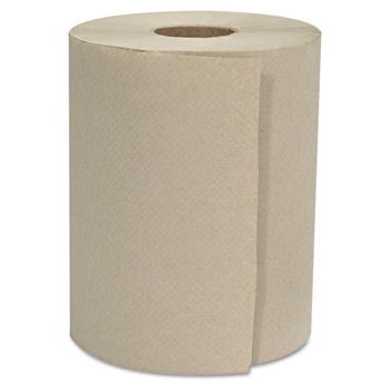 TOWELS AND WIPES | GEN GENHWTKRFT Hardwound 1-Ply 8 in. x 600 ft. Roll Towels - Natural (7200/Carton)