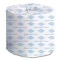 Perforated Roll & Hand Towels | GEN GN999 2-Ply Septic Safe Wrapped Bath Tissue - White (96 Rolls/Carton) image number 3