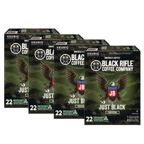 Coffee - Caffeinated | Keurig 5000384042 Coffee K-Cups - Just Black (88/Carton) image number 0