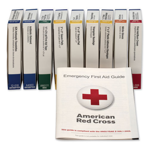 First Aid Kit Refills | First Aid Only 740010 ANSI Compliant 10 Person First Aid Kit Refill (65-Pieces/Kit) image number 0