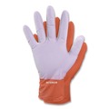 Food Service Disposable & Single Use Gloves | Ammex GWUOFN48050 9.06 in. 6 mil Ultra Industrial Flock-Lined Nitrile Disposable Gloves - X-Large/Orange (500/Carton) image number 8