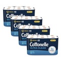 Toilet Tissues | Cottonelle 55480 Ultra CleanCare 1-Ply Septic Safe Strong Bath Tissue Toilet Paper - White (4/Carton) image number 0