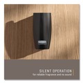 Air Freshener Dispensers | Rubbermaid Commercial 1793546 TC TCell 2.9 in. x 2.75 in. x 5.9 in. Odor Control Dispenser - Black image number 6