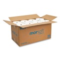 Perforated Roll & Hand Towels | Morcon Paper M125 1-Ply Small Core Septic-Safe Bath Tissue - White (2500 Sheets/Roll, 24 Rolls/Carton) image number 4