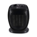Facility Heaters | Alera ALEHECH09 1500 W 7.12 in. x 5.87 in. x 8.75 in. Ceramic Heater - Black image number 0