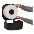 Toilet Tissue Dispensers | GEN R2200BK 10.69 in. x 4.8 in. x 11.2 in. Single JBT Tissue Dispenser - Black image number 3