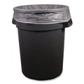 High-Density Trash Bags | Boardwalk Z8048MNKR01 40 in. x 48 in. 45 gal. 12 mic High-Density Can Liners - Natural (250/Carton) image number 1
