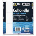 Toilet Tissues | Cottonelle 55699 Ultra CleanCare 1-Ply Septic Safe Mega Rolls Strong Tissue Toilet Paper - White (36/Carton) image number 2