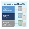 Toilet Tissue Dispensers | Tork 59TR 12.75 x 5.57 x 8.25 Twin Standard Roll Bath Tissue Dispenser - Smoke (1/Carton) image number 2