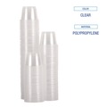 Cups | Boardwalk BWKPRTN4TS 4 oz. Polypropylene Souffle/Portion Cups - Translucent (2500/Carton) image number 6