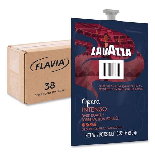 Coffee - Caffeinated | FLAVIA 48727 Intenso Coffee Freshpack (38/Carton) image number 0