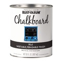 Paint & Paint Supplies | Rust-Oleum 301450 Chalkboard Paint, Matte Black, Quart Can, 4/Carton image number 1