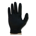 Food Service Disposable & Single Use Gloves | Safety Zone GNPR-XL-BK ProGuard Powder Free Nitrile Gloves - X-Large Black (1000/Carton) image number 3