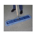 Floor Dusters & Accessories | Boardwalk BWK1436 36 in. x 5 in. Zinc Plated Clip-On Dust Mop Frame image number 4