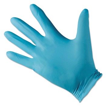 KleenGuard 57371 242 mm G10 Blue Nitrile Gloves - Small, Blue (10/Carton)