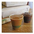 Cups | World Centric CP-CS-3 3 oz PLA Plastic Cold Cups - Clear (2500/Carton) image number 5