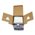 Cleaning Cloths & Wipes | HOSPECO NETF310QZGW 10 in. x 13 in. 1-Ply Quarterfold Easy Task F310 Wiper - White image number 4