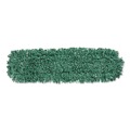 Mop Heads | Rubbermaid Commercial FGJ85500GR00 36 in. Looped End Microfiber Dust Mop Head - Green image number 1