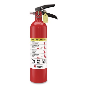 FIRE EXTINGUISHERS | Kidde 21032136 ProLine 1-A 10-B C Dry-Chemical Commercial Fire Extinguisher