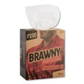 Perforated Roll & Hand Towels | Georgia-Pacific 29221 2-Ply 8 in. x 12-1/2 in. Light-Duty Paper Wipers - White (148/Box, 20 Boxes/Carton) image number 2