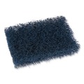 Scouring Pads & Sticks | Boardwalk 88BWK HD 3.5 in. x 5 in. Extra Heavy-Duty Scour Pad - Dark Blue (20/Carton) image number 2