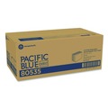 Cleaning Cloths & Wipes | Georgia Pacific Professional 80535 Pacific Blue Select 9.5 in. x 13 in. 1-Ply Disposable Patient Care Washcloths - Unscented White (50/Pack, 20 Packs/Carton) image number 3