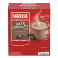 Cocoa | Nestle 12096919 0.71 oz. Hot Cocoa Mix - Dark Chocolate (50/Box) image number 0