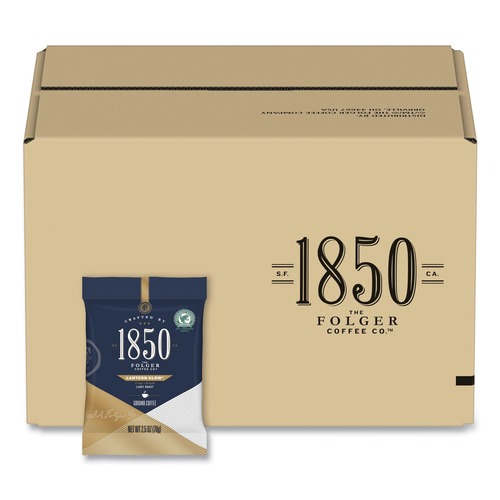 Coffee - Caffeinated | Folgers 2550021510 2.5 oz. Lantern Glow Light Roast Coffee Fraction Packs (24/Carton) image number 0
