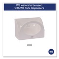 Cleaning Cloths & Wipes | Tork 192291 11.75 in. x 14.75 in. 1-Ply Small Pack Foodservice Cloth - Unscented/White/Red Stripe (4/Carton) image number 3