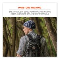 Head & Face Protection | Ergodyne 12478 Chill-Its 6615 One Size Fits Most High-Performance Bandana Doo Rag with Terry Cloth Sweatband - Camo image number 1