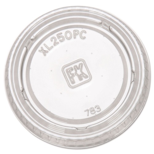 Souffle & Portion Cups | Fabri-Kal 000000000009505083 Portion Cup Lids Fits 1.5 oz. to 2.5 oz. Cups - Clear (2500/Carton) image number 0