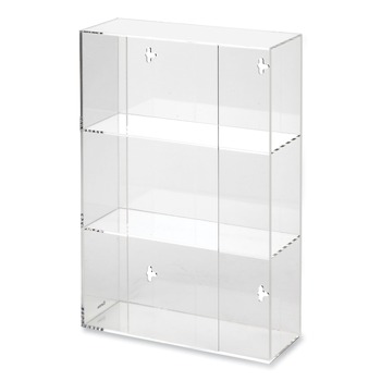 GLOVE DISPENSERS | Kantek AH135 10 in. x 4 in. x 16 in. Triple Glove Dispenser - Clear